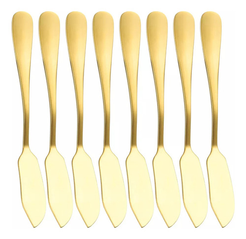 8 Cuchillos De Mantequilla Para Untar Mantequilla Hechos De