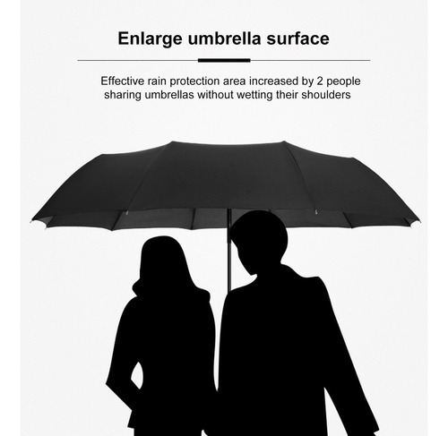 Paraguas Plegable Automático Y Protección Solar