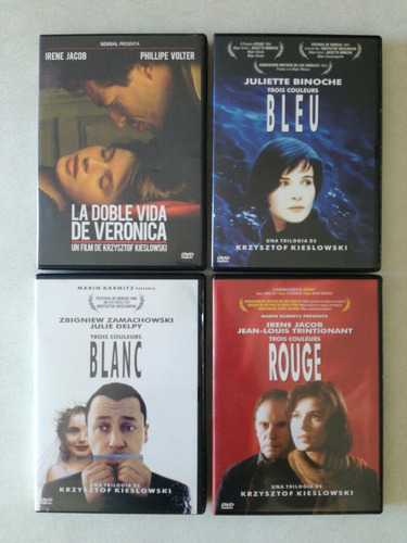 Pack Kieslowski - Sus 4 Últimos Y Premiados Films - Dvd Orig