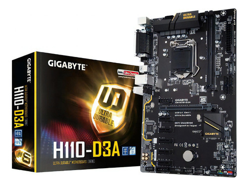 Placa Mãe Gigabyte Socket Intel Lga 1151 Ga-h110-d3a