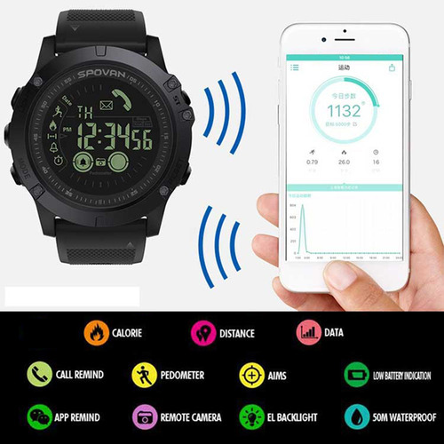Reloj De Para Hombres A Prueba De Para Agua Con Relo
