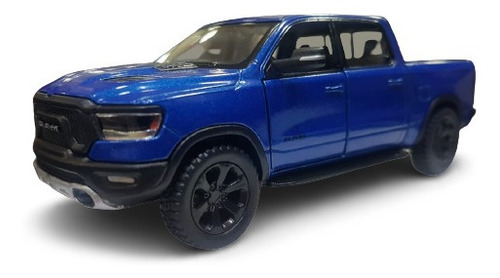 Miniatura Dodge Ram 1500 2019 1:46 Azul - Kinsmart Kt5413d