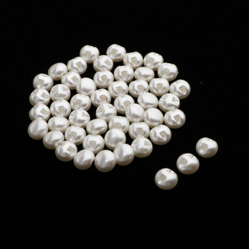 100 Piezas Botones De De Imitación Plástico 10mm