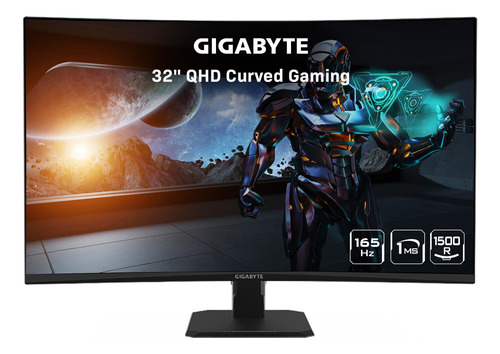 Monitor Curvo Gamer Gigabyte Gs32qc De 31.5  165hz 1440p 