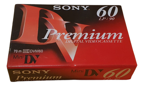 Cassette Sony Dvc Mini Dv Dv Premium Dvm60pr2 Minidv Japon