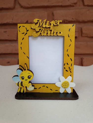 Portaretrato Souvenirs Abejita Chiquitita X 20u Personalizad
