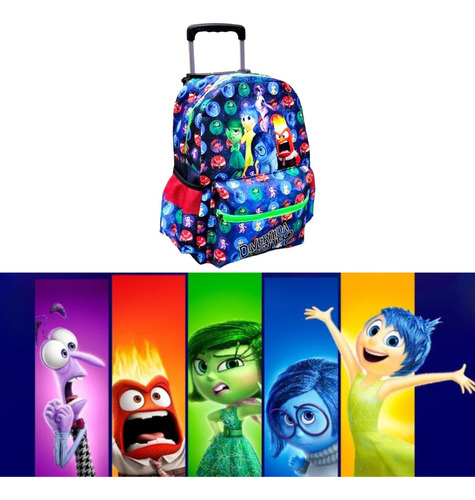 Mochila Divertidamente 2 Filme Novo Ansiedade Raiva Alegria