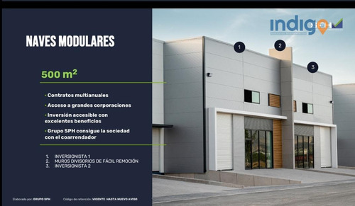 Bodegas Industriales En Venta Direccion Qro-cdmx (distintas Medidas)