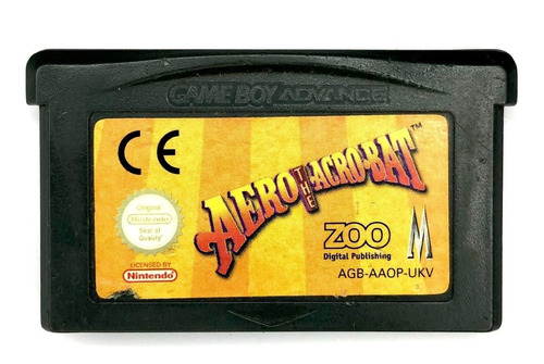 Aero The Acro-bat - Juego Original Para Game Boy Advance