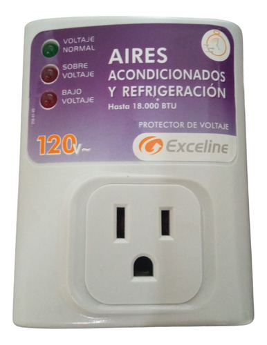 Protector De Voltaje Monofásico 110v Exceline Aires Y Nevera