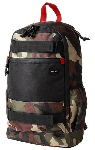 Mochila Rvca Push Skate Delux Camo