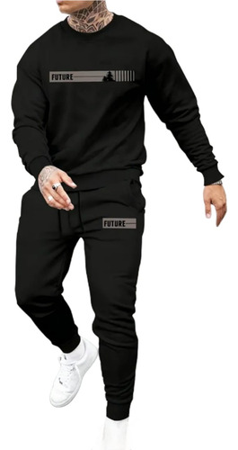 Conjunto Pants Y Sudadera Hombre Comodo Casual Future