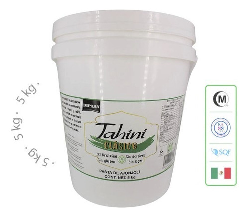 Tahini Crema De Ajonjolí 5 Kg