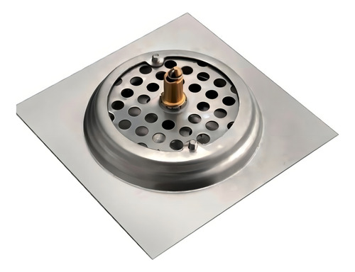 Ralo Click DAMI 10x10 Inteligente Pop Up Inox Oculto Invisível para banheiro e cozinhas acabamento premium