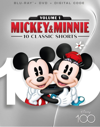 Blu-ray + Dvd Mickey And Minnie / 10 Classic Shorts