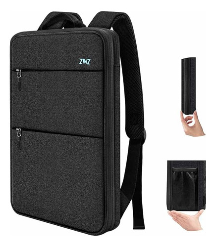 Mochila Impermeable Para Laptop Ejecutiva Delgada Expansible