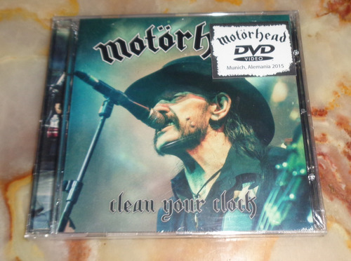 Motorhead - Clean You Clock - Dvd Nuevo Cerrado