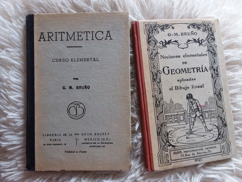 Libros G M Bruño- Aritmética Y Geometría Dib Lineal- Vintage