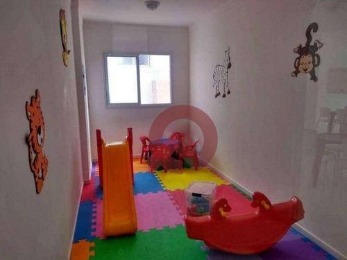 Imagem 7 de 20 de Apartamento Com 2 Dormitórios À Venda, 89 M² Por R$ 385.000,00 - Vila Guilhermina - Praia Grande/sp - Ap2680