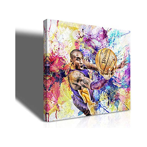 Arte De Pared De Kobe Bryant Póster De Estrella Famosa...