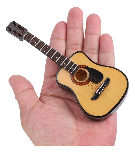 Decoración De Guitarra Miniatura Adornos Mini Instrumentos M