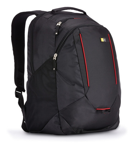 Mochila Case Logic Evolution Notebook 15 | Negro | Color negro | Color negro | Diseño de tela lisa