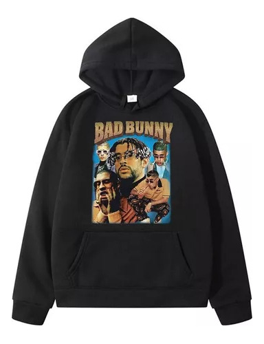 Buzo Canguro Estampadas Bad Bunny Ca Infantil