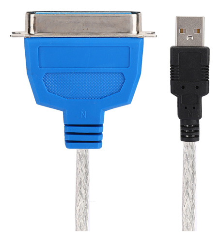 Adaptador De Cabo De Impressora Usb Para 1284 Interface Cn36