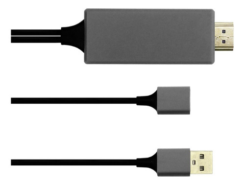 Cable Hdtv Universal Para Smartphone, De 2 Metros, Usb 2.0