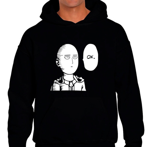 Buzo Canguro Saitama One Punch Man Ok Serie Anime Unisex