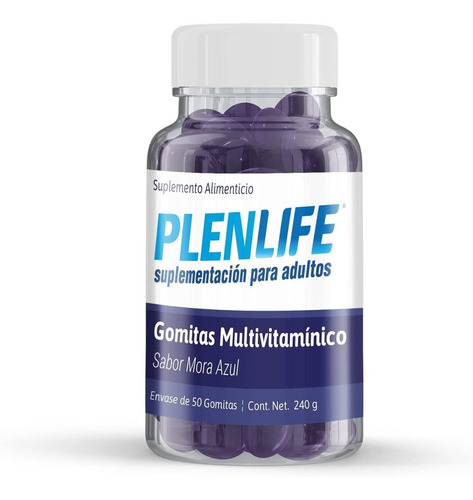 Gomitas Plenlife Suplemento Multivitaminico Varios Sabores