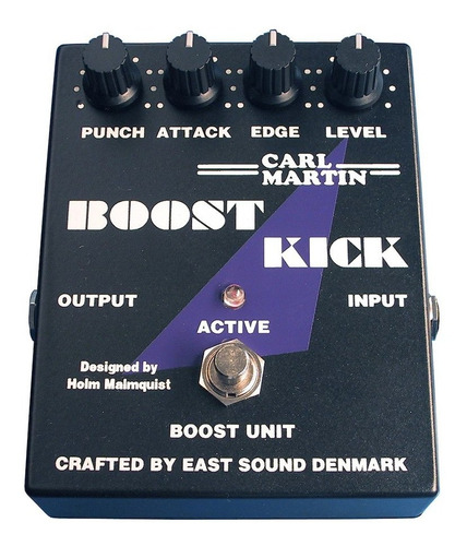 Pedal De Guitarra Carl Martin Boost Kick, Booster