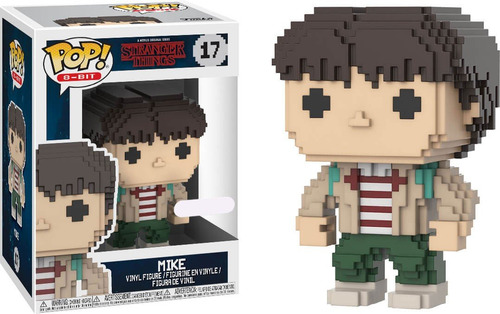 Funko 8 Bit Pop! : Figura Coleccionable De Mike De Stranger