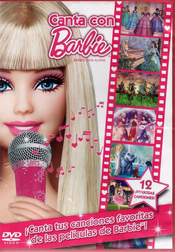 Canta Con Barbie - 12 Canciones De Las Películas - Dvd