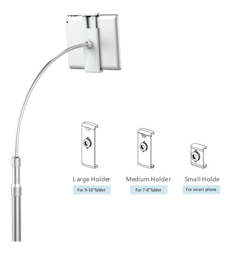 Base Soporte Tablet Celular Flexible Extensible Universal