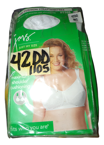 Brassier Blanco Talla 42dd Modelo 1105 Just My Size