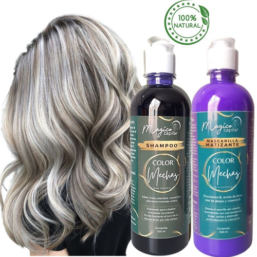 Kit Mechas Beige Perla Silver