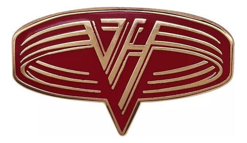 Pin Broche Piocha Van Halen Vh Vintage Bandas De Rock