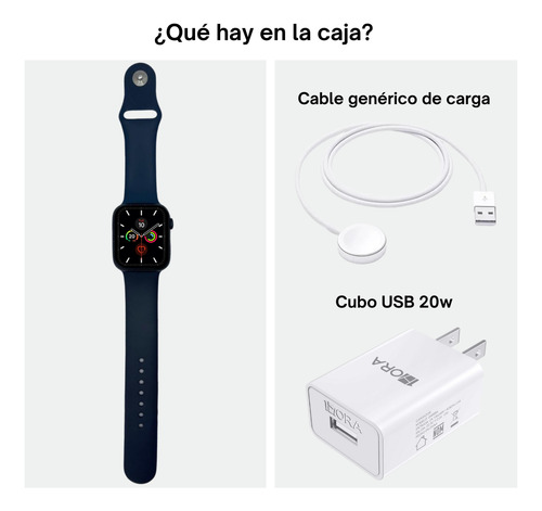 Apple Watch Se 2da Generación De 44mm Gps + Lte Medianoche Azul Medianoche Deportivo Azul (Reacondicionado)