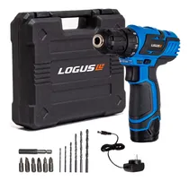 Comprar Taladro Atornillador Inalambrico Logus TIL-12V-BOX Con Maletin de transporte 220V
