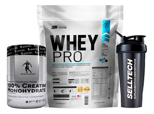 Whey Pro 3kg Cookies And Cream+creatina Kevin Levrone 500gr