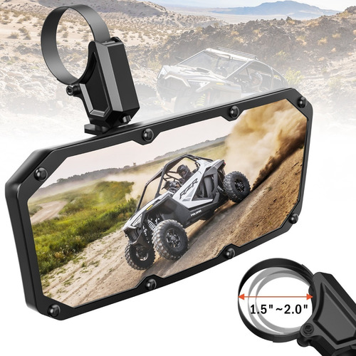 Espelho Retrovisor Utv Para Polaris Rzr, Can Am Maverick X3