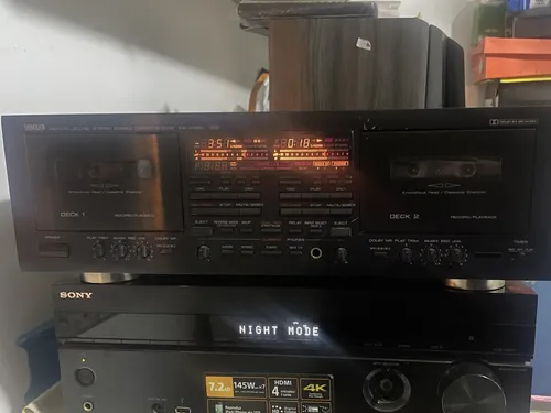 Tape Deck Duplo Yamada Kx-w952 C/ Bom Estado | MercadoLivre