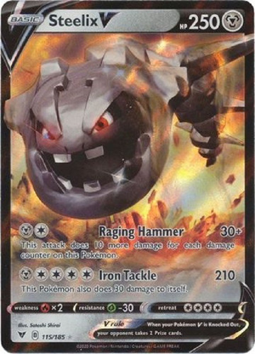 Steelix V 115/185 Ultra Raro Pokemon Tcg