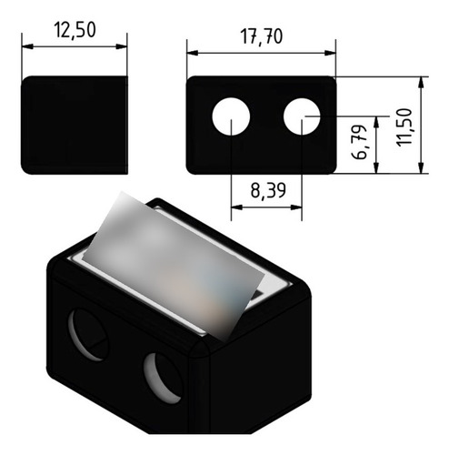 Imagen 3 de 3 de Sensor Digital Para Minisumo De Distancia Js40f Jsumo