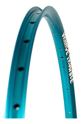 Aro De Bicicleta De 32 Hoyos En Aluminio R29 25 Mm De Ancho Color Azul