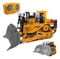 Comprar Carrinho Controle Remoto Trator Com Esteira Recarregável Cor Amarelo Personagem Ninho Boy trator de esteira