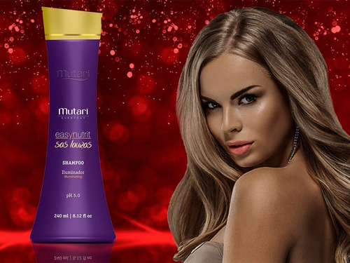 Shampoo Reconstrução Nutritiva Uti Louros Sem Sal Iluminador