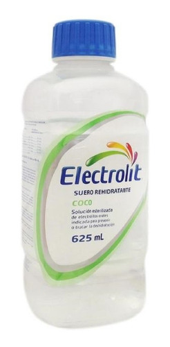 Electrolit Suero Rehidratante Sabor Coco 6 Pzas. 625 Ml C/u