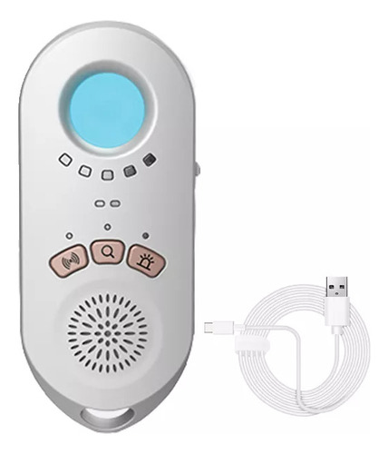 Detector De Infrarrojos Con Alarma De Vibración Xt08 White W